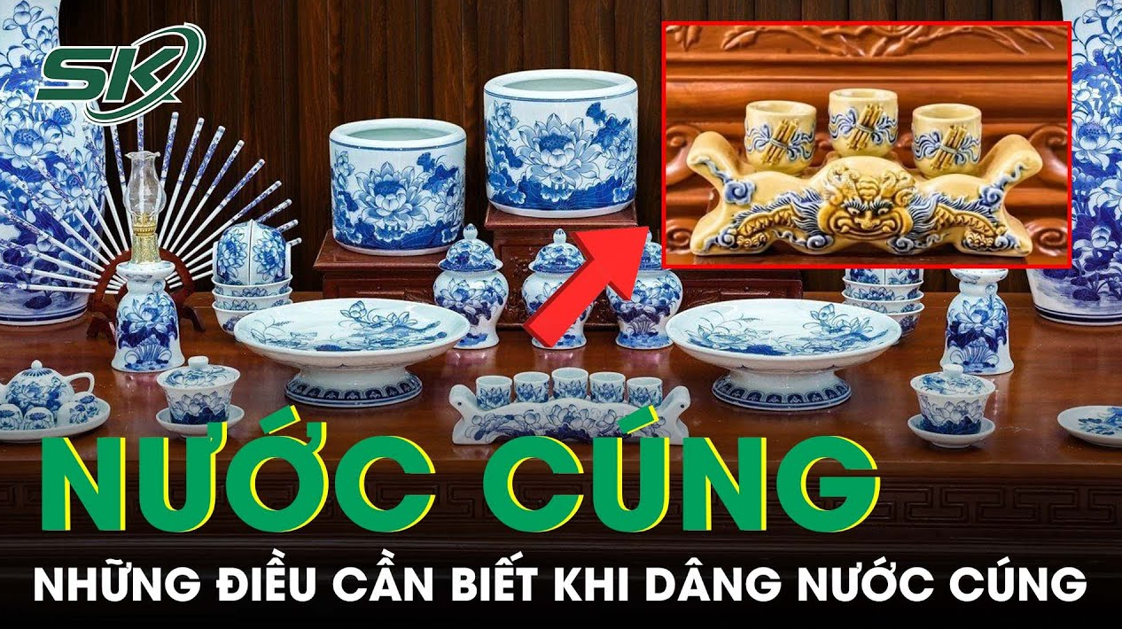 Nước cúng trên bàn thờ có thể uống được không